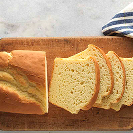 Organic gluten-free bread