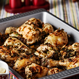 Chicken with garlic recipe