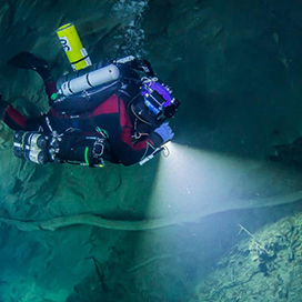 The deepest underwater cave in the world