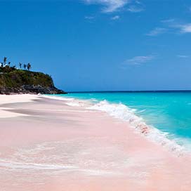 Pink Sand Beach, Bahamas